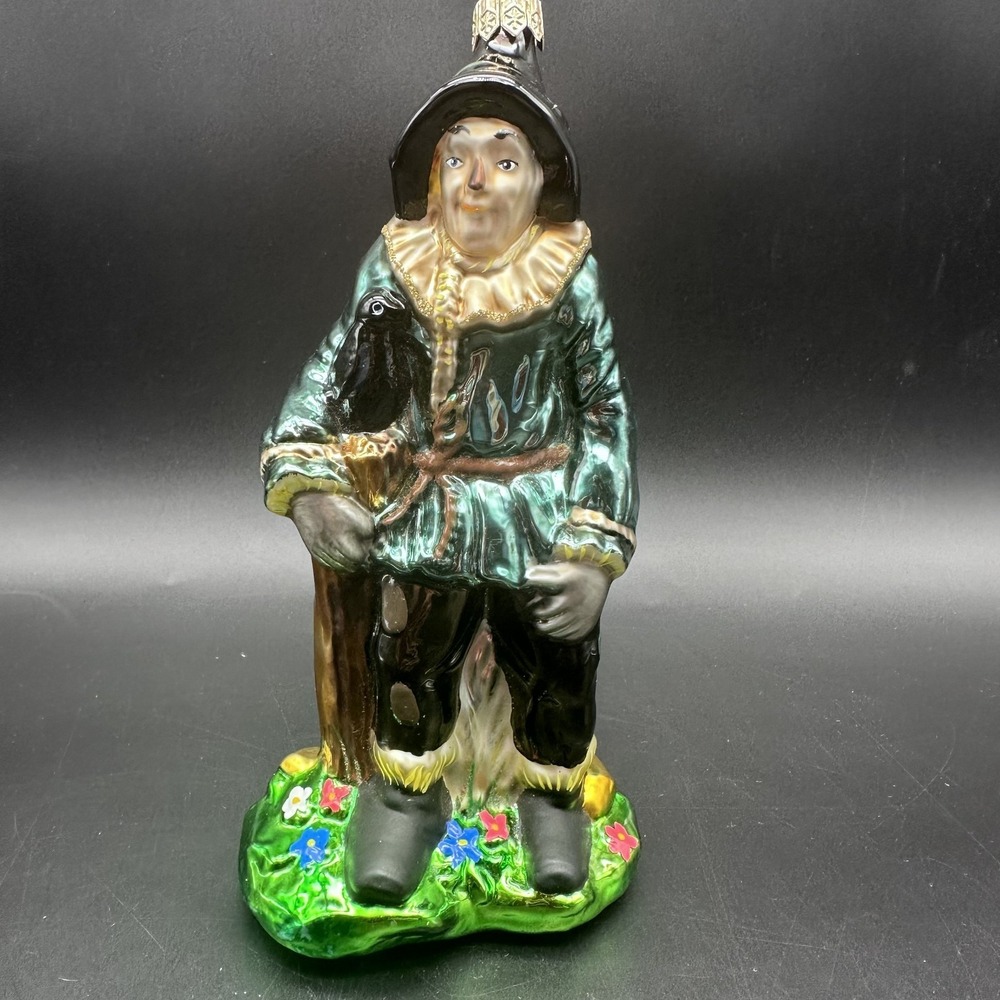 1999 Kurt Adler Polonaise Wizard of Oz‎ Scarecrow Ornament  7"